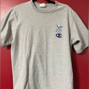 CHAMPION X Jeff Staple COLLAB NEW YORK NYC Subway Pigeon Park Liberty T Shirt L